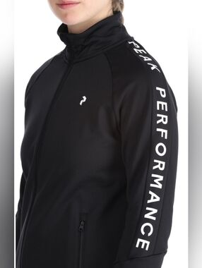 Peak Performance Full‑Zip Jacket Deep Magenta/Green
